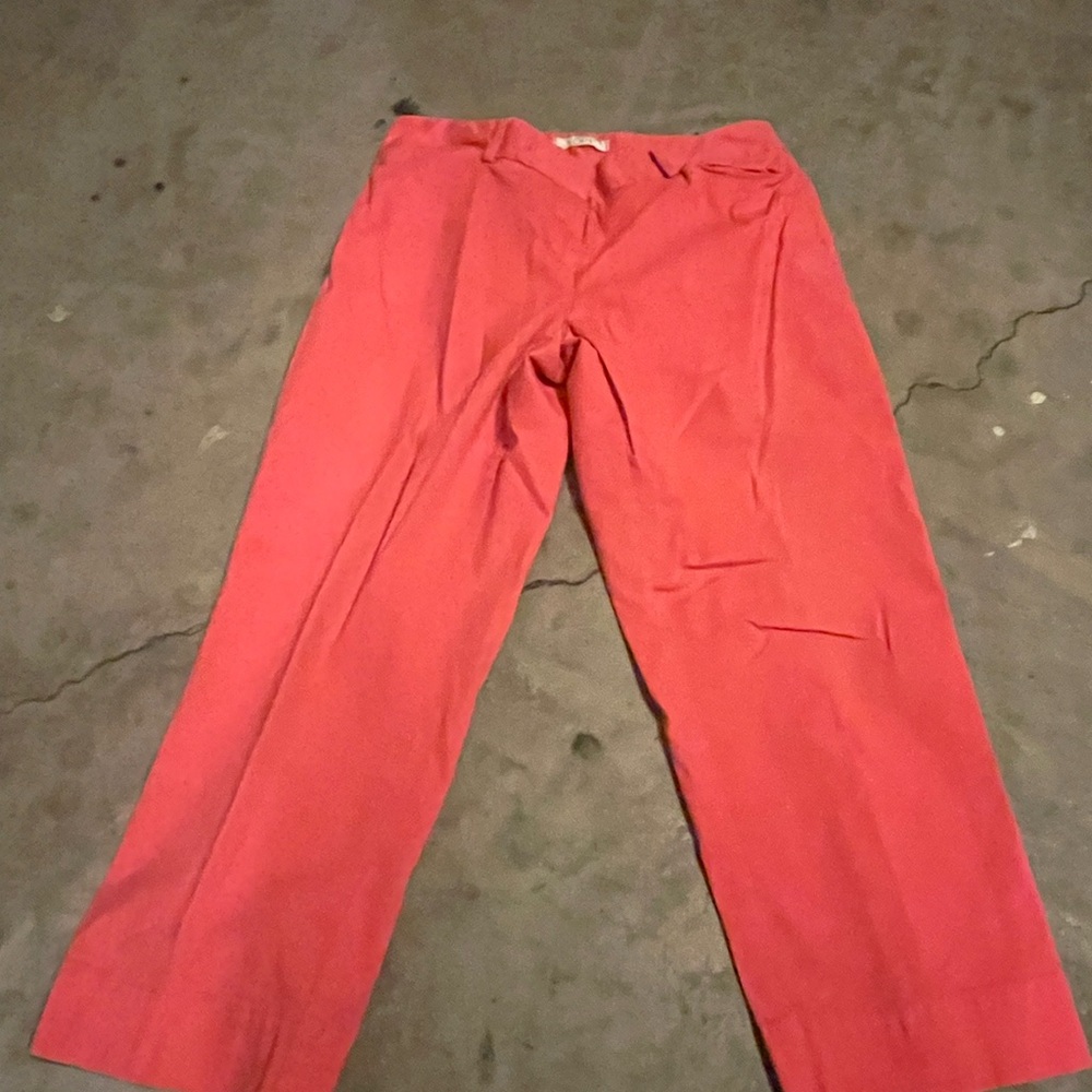 LOFT Coral Chinos